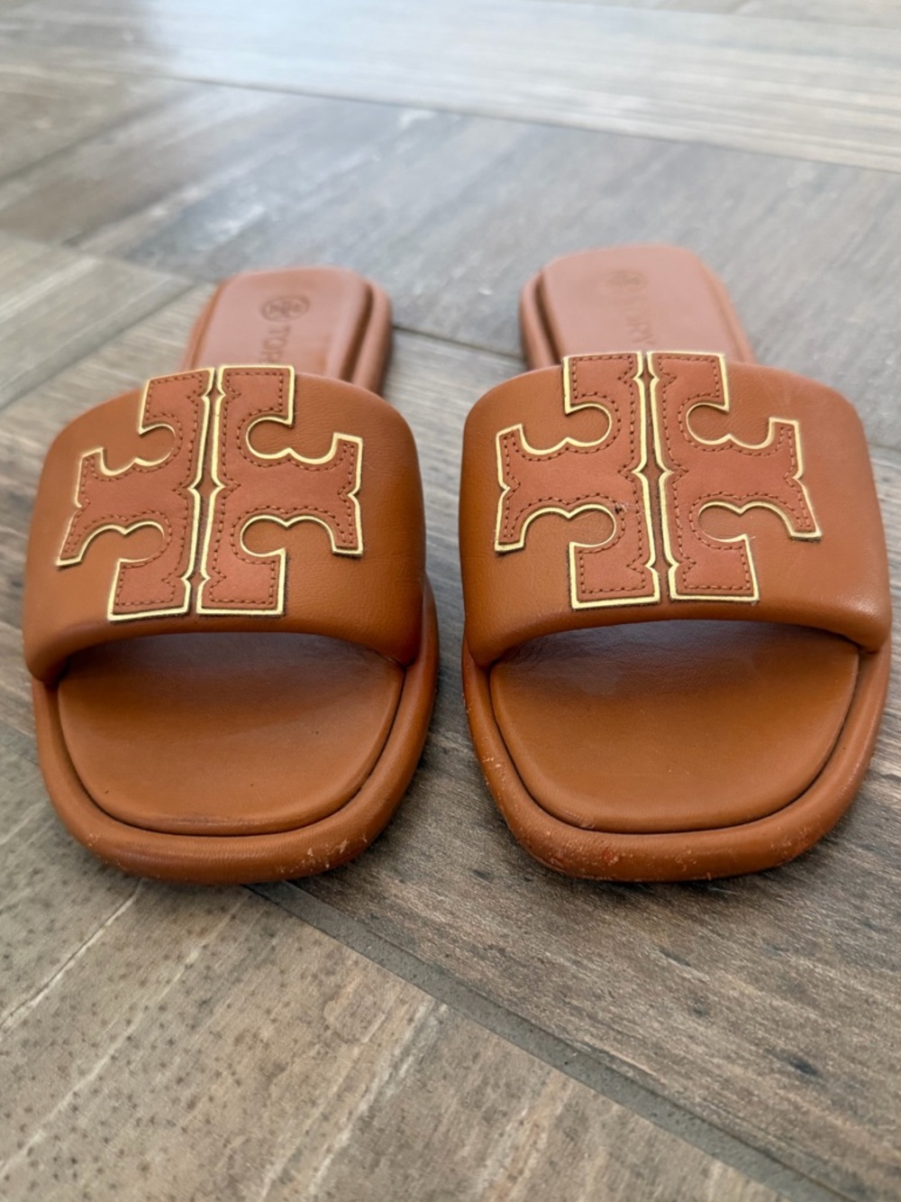 Tory Burch Double T Sport Slide size 7 - Picture 3 of 10